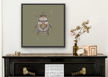 Load image into Gallery viewer, 70 x 70 The Minton Scarab