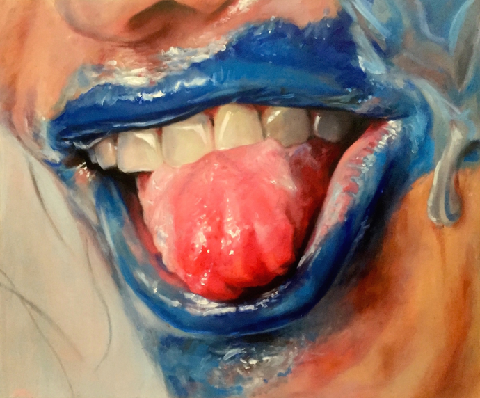 Blue Tongue Paint Play - Emma-Leone Palmer