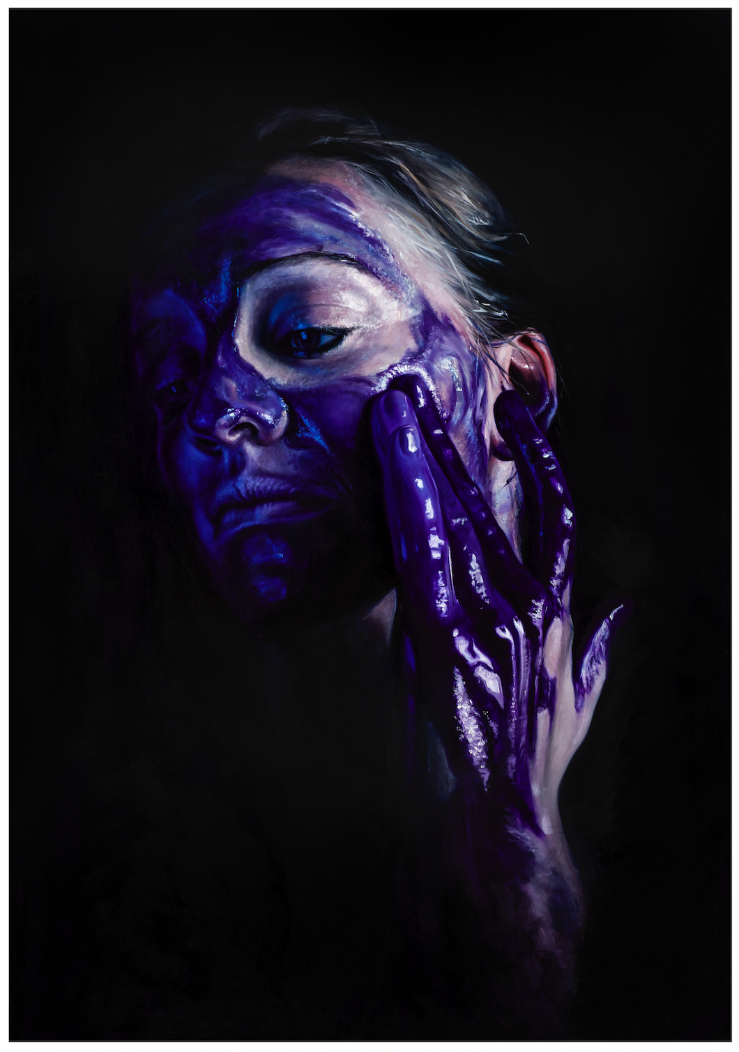 Dioxazine Purple Paint Play - Emma-Leone Palmer