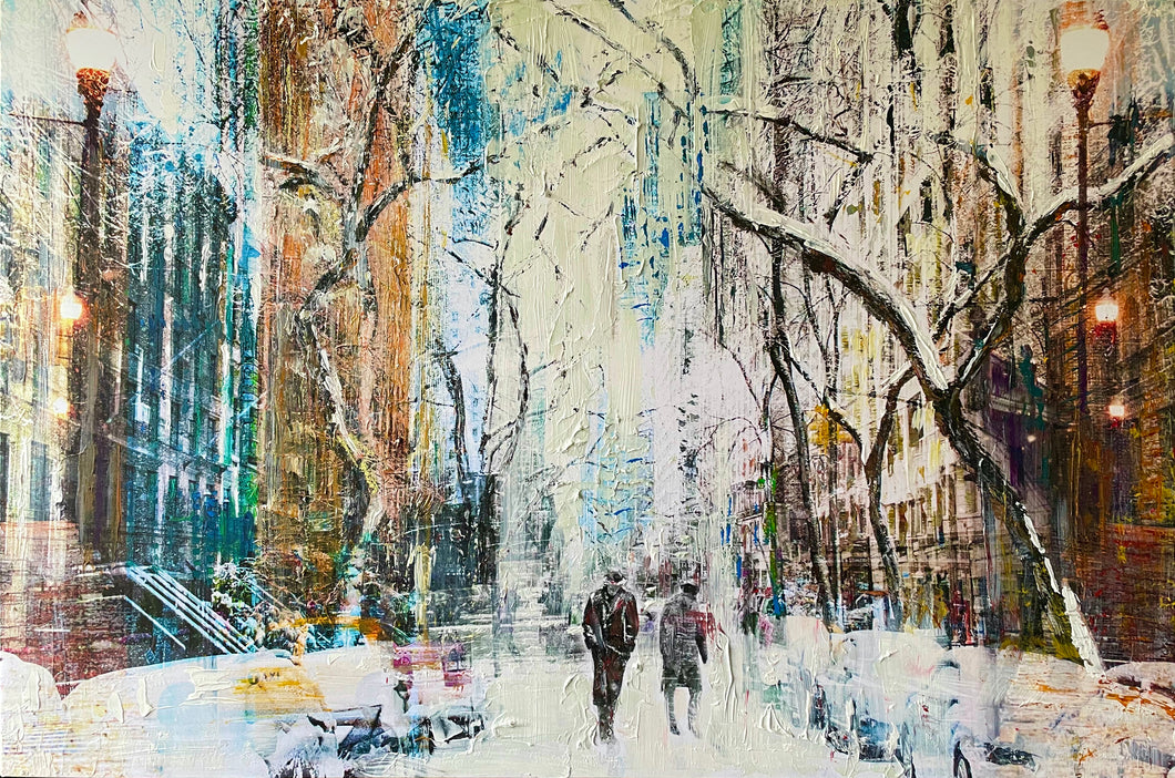 New York In the Snow - Gill Storr