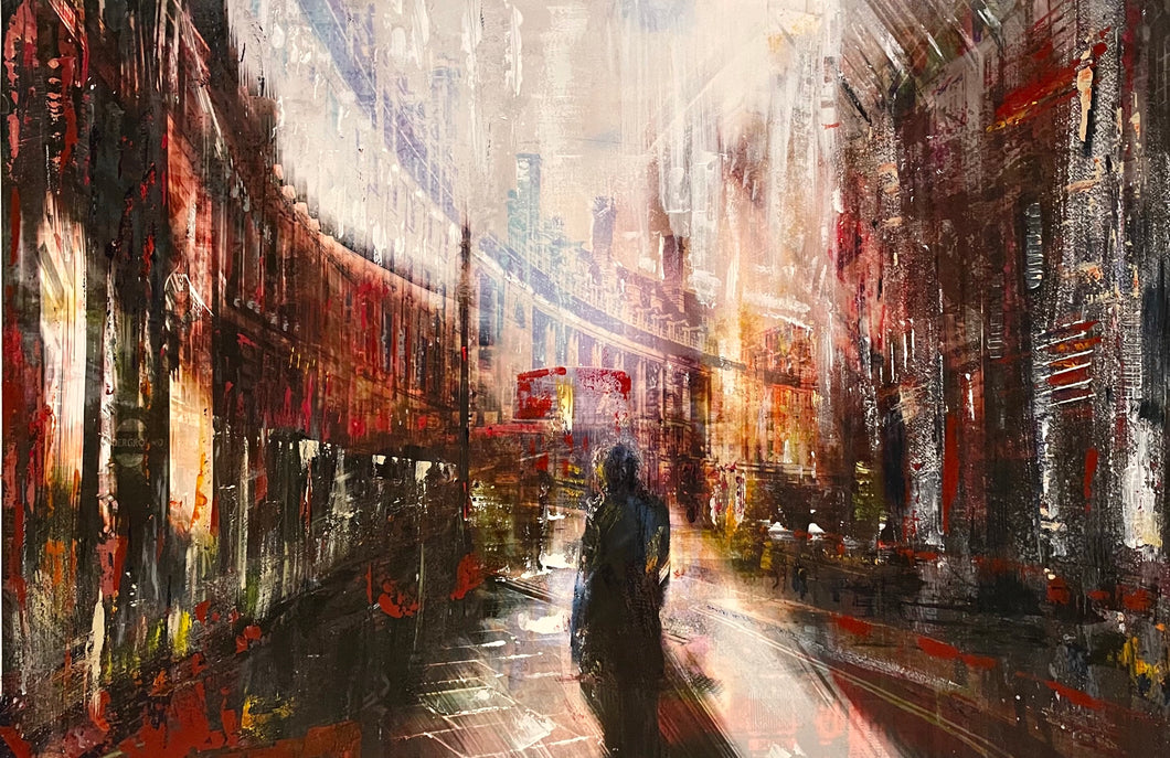 Sunset in London - Gill Storr